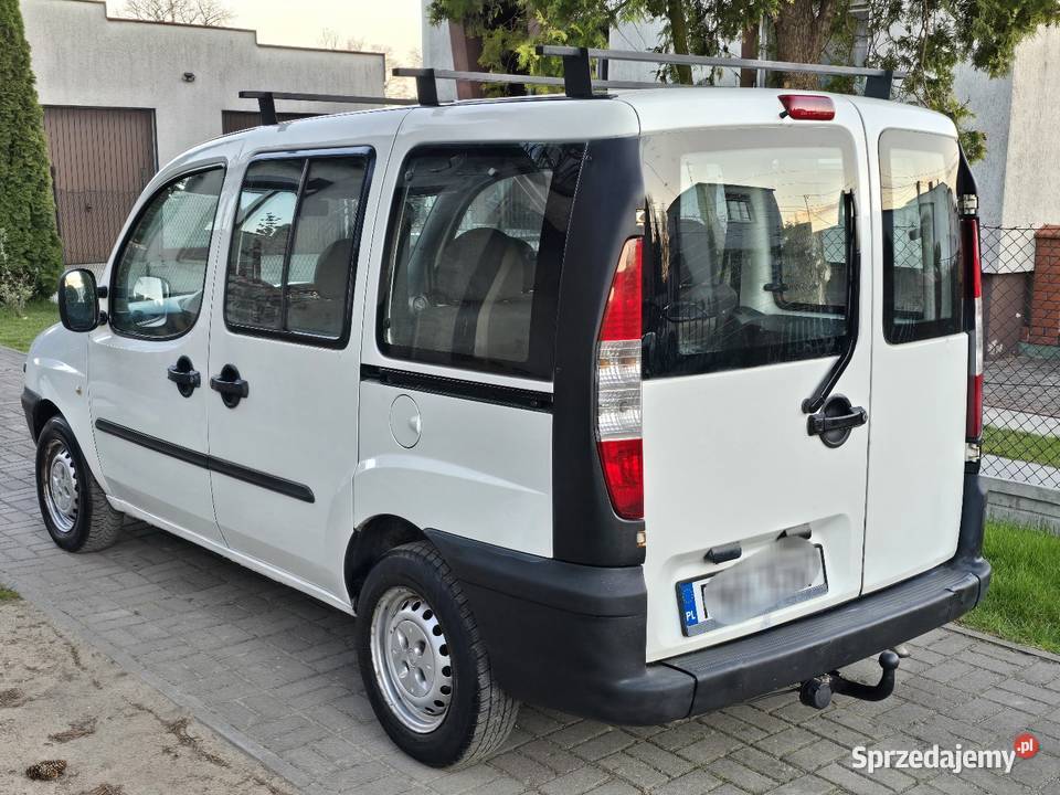 Fiat Doblo 16 16vHakRelingi5os 4/5 kujawsko-pomorskie Janowiec Wielkopolski