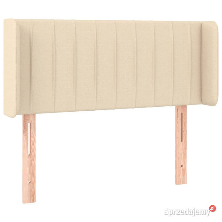Zagłówek do łóżka z LED kremowy 93x16x7888 mazowieckie Warszawa