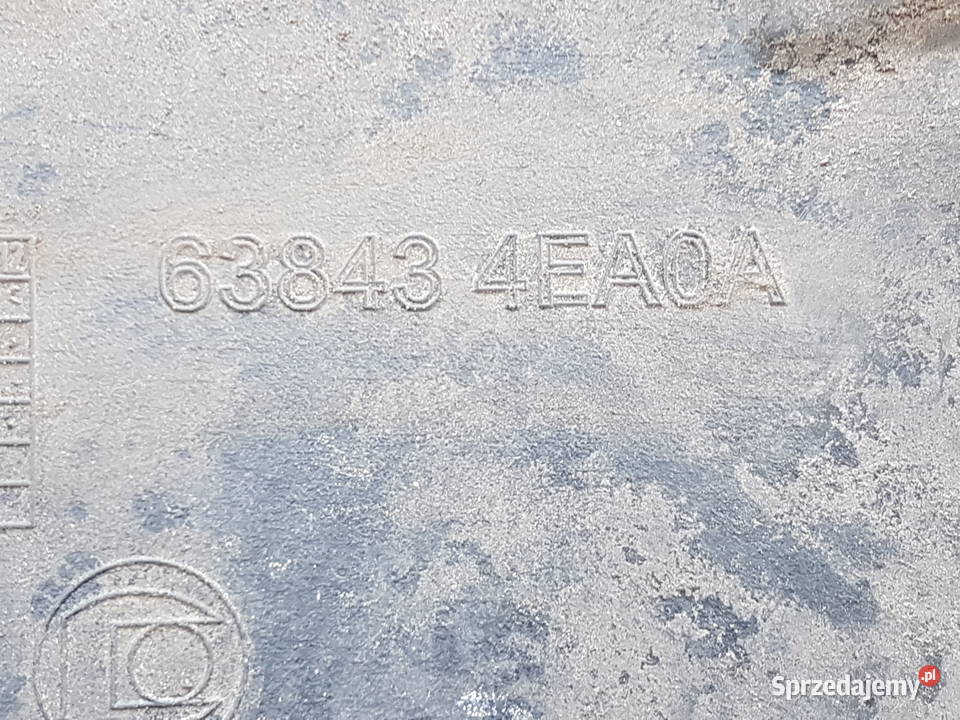 NISSAN QASHQAI J11 NADKOLE LEWE PRZOD OSLONA