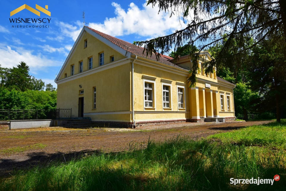 Dwór z pałacem i stajnią w Goraju Gościszewo