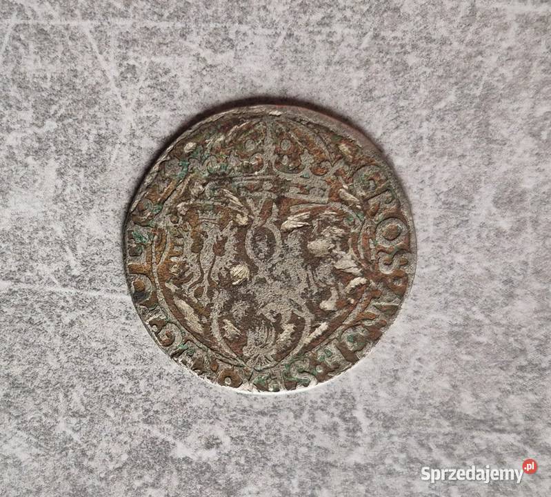 125 POLSKA srebro Szóstak 1624 r Wola Kruszyńska