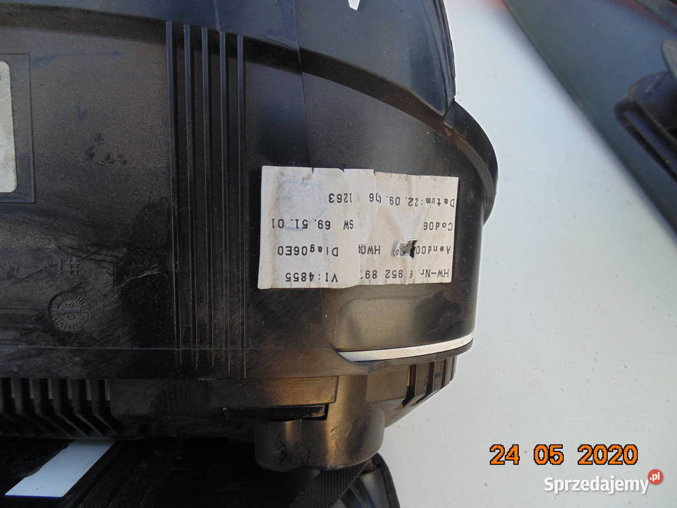 Zegary liczniki BMW seria 5 E60 E61 Diesel EU Rok produkcji 2006