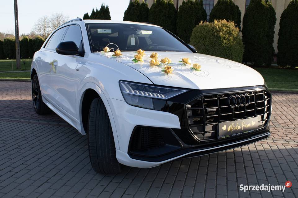 Audi Q8 30 TFSI 420 Biały Niski Przebieg Zamiana gniazdo SD Q8 Przeworsk sprzedam