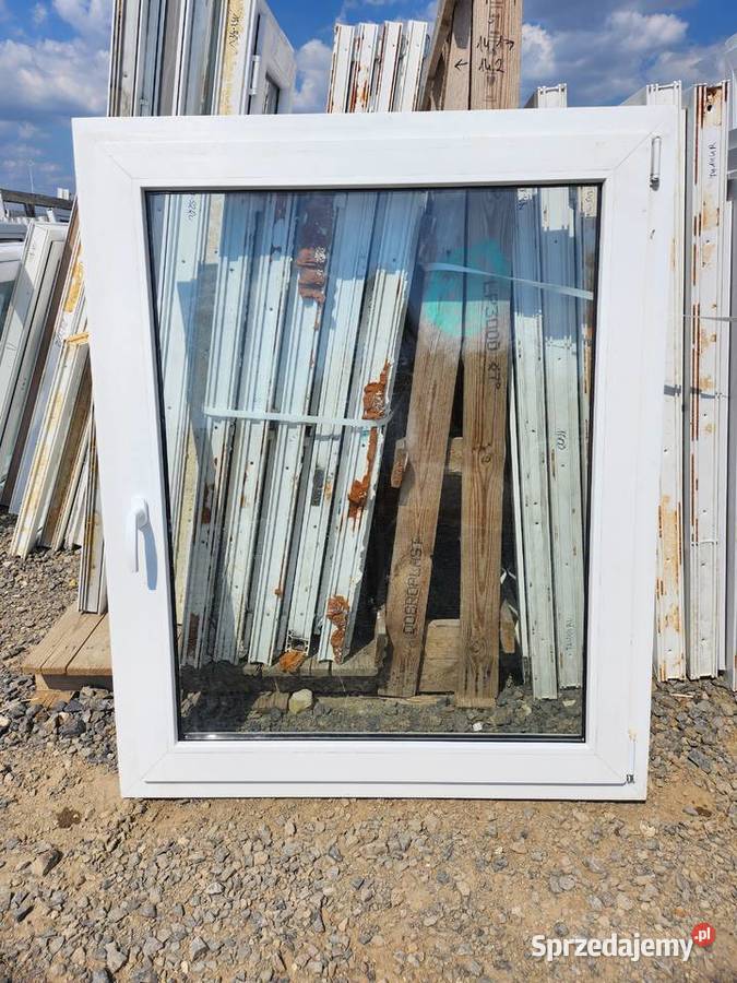 OKNO KacprzaK 112x138 OKNA Używane Plastikowe Okna ścienne