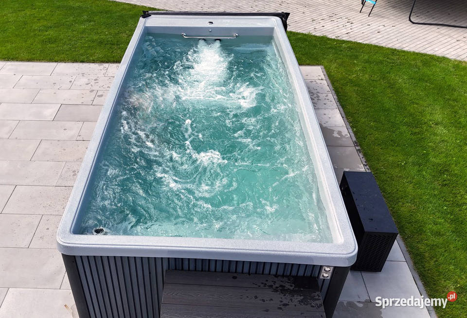 BASEN WOLNOSTOJĄCY OGRODOWY 8m3 Z PRZECIWPRĄDEM mazowieckie Warszawa sprzedam