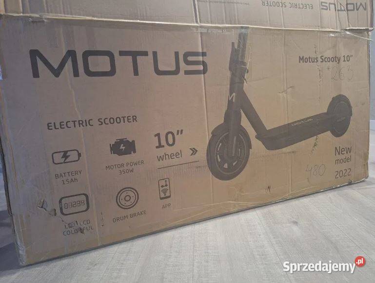 NOWA MOTUS SCOOTY 10 2022 Hulajnoga elektryczna Żyrardów