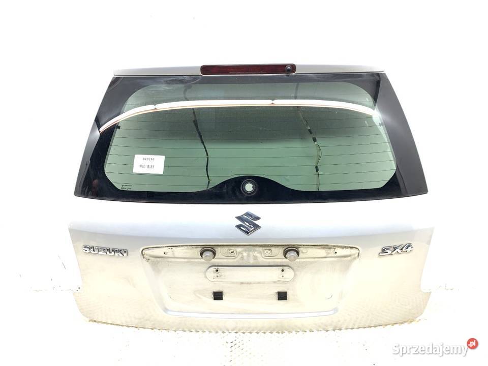 KLAPA TYŁ SUZUKI SX4 Crossover Silky SilverSteel