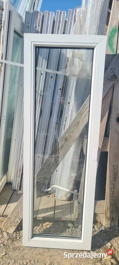 OKNA KacprzaK Witryna 45x132 FIX Używany PCV Siedlce