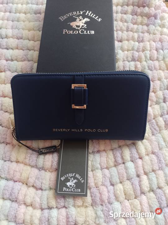 Beverly Hills Polo ClubGranatowy portfel w małopolskie Kraków