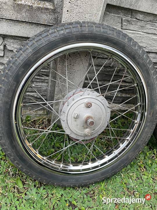 Koła chrom chromowane 300x 18 wsk Oryginalne Części i akcesoria motocyklowe Łazy