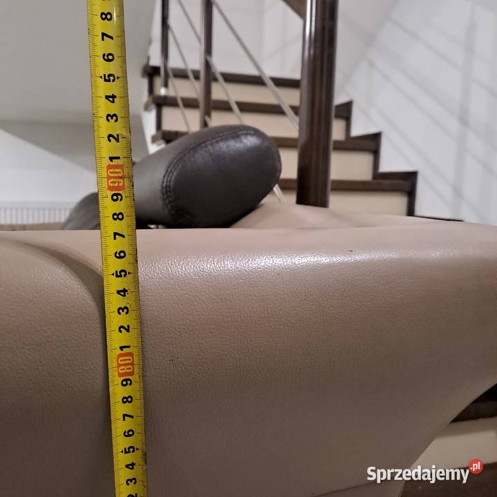 Narożnik skórzany rozkładany Bydgoskie Meble Łuków