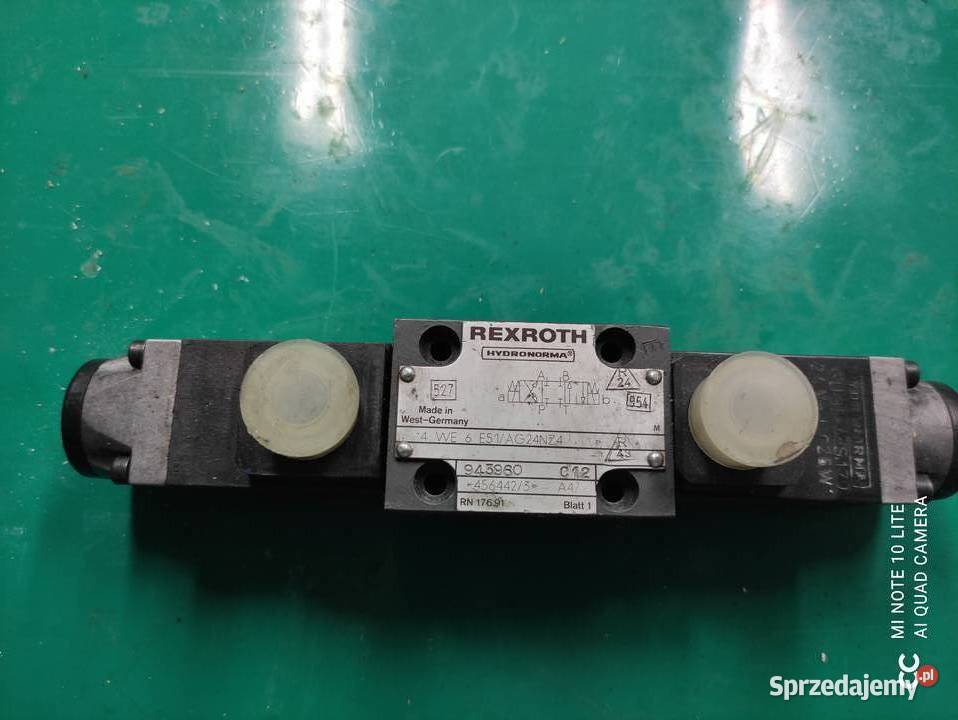 Rexroth 4WE6E51AG24NZ4 dolnośląskie Piława Dolna sprzedam