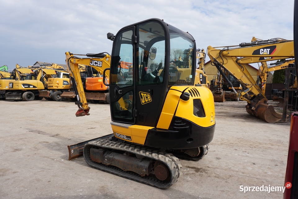 Minikoparka JCB 8026 2017 świętokrzyskie Jeziorko