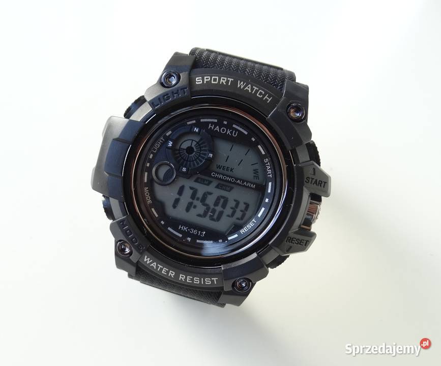 Zegarek elektroniczny cyfrowy sportowy LED męski lubuskie Gorzów Wielkopolski