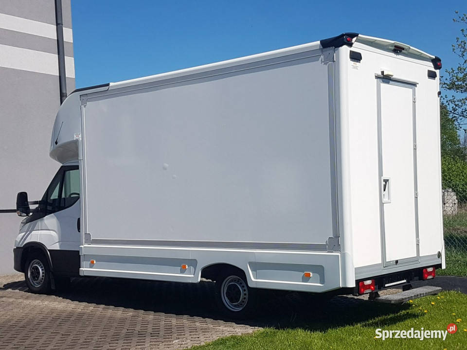 Iveco Daily KONTENER NISKOPODŁOGOWY 443x223x242 wielofunkcyjna kierownica Poręba