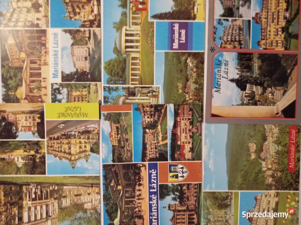 POCZTÓWKI Z MARIANSKE LAZNE ZESTAW 40