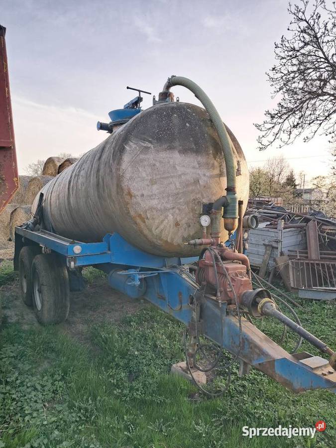 Beczkowów beczka asenizacyjna Fortschritt Hts nieuszkodzony Beczkowozy Obrowo