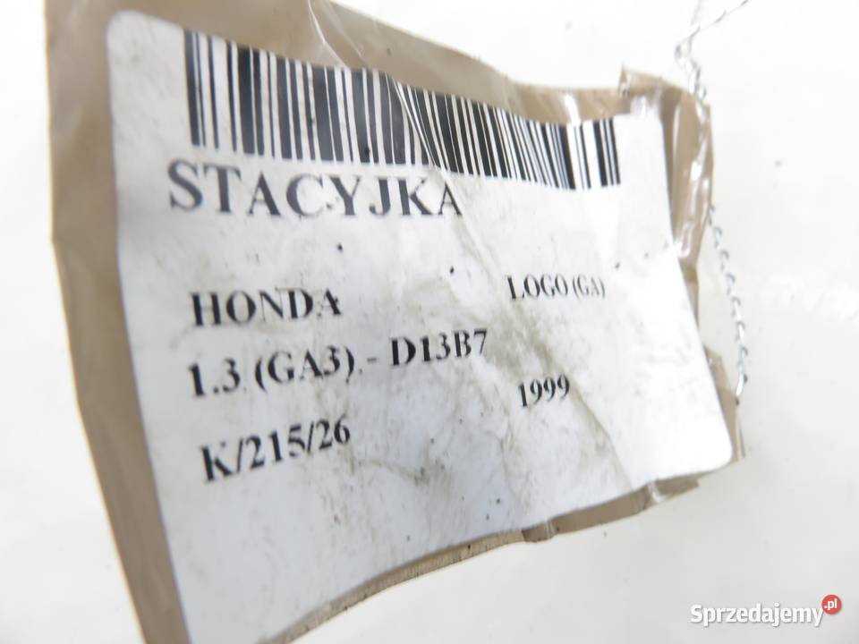 STACYJKA HONDA LOGO GA 3973080480
