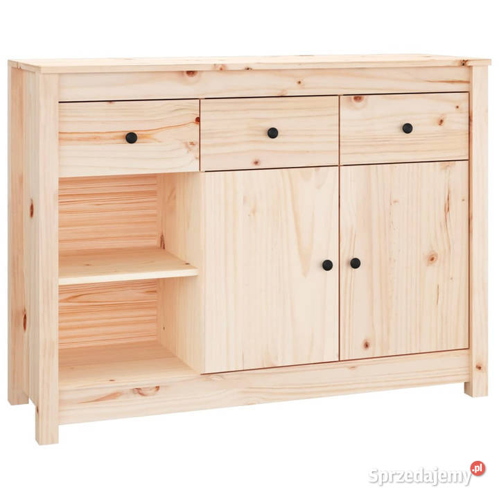 Szafka 100x35x74 lite drewno sosnowe WM814554 Warszawa