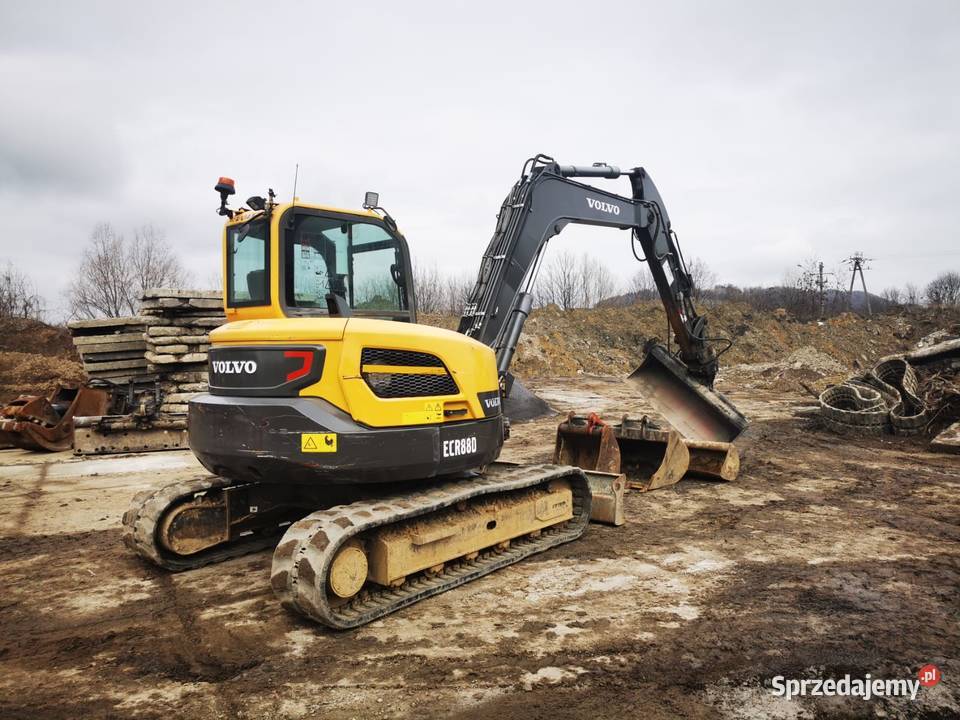 Volvo ECR 88 D Komplet łyżek 2019 Koparka Koparki sprzedam