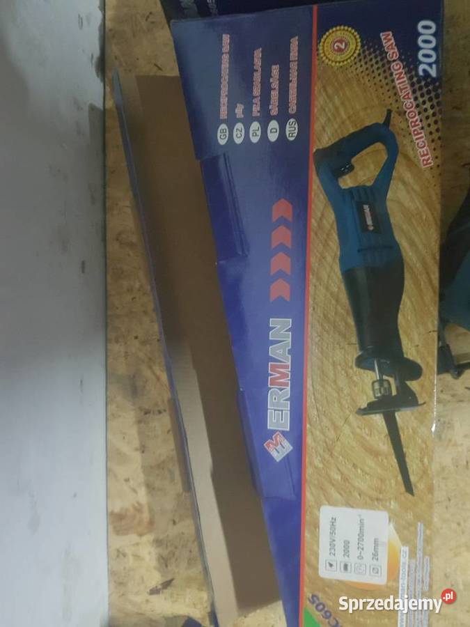 PIŁA SZABLASTA ERMAN MOCNA LEKKA 2000 wat wielkopolskie Głogowa
