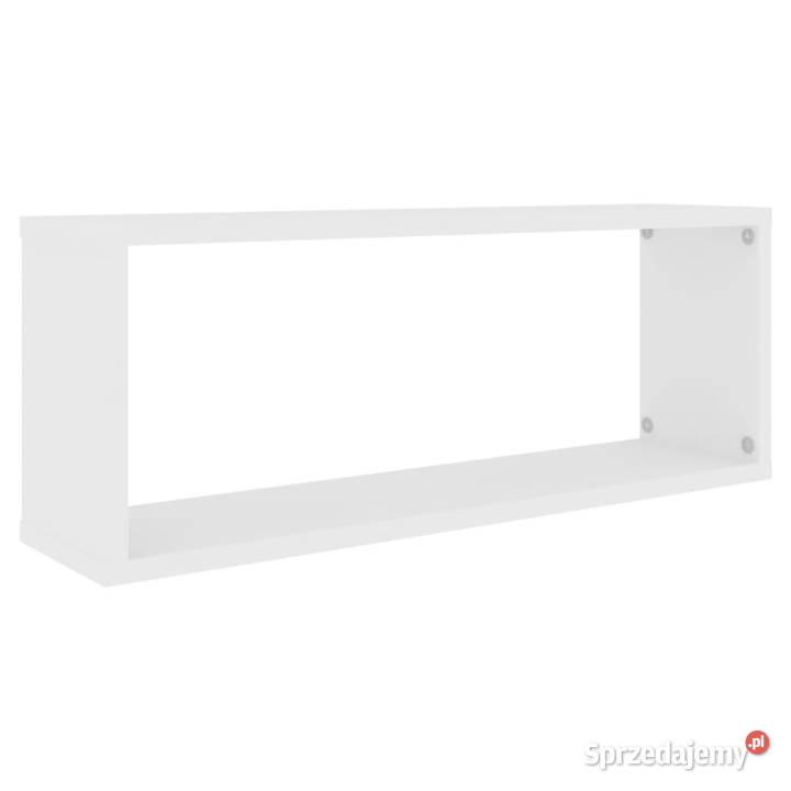 Półki ścienne kostki 2 białe 60x15x23 WM807133 Warszawa