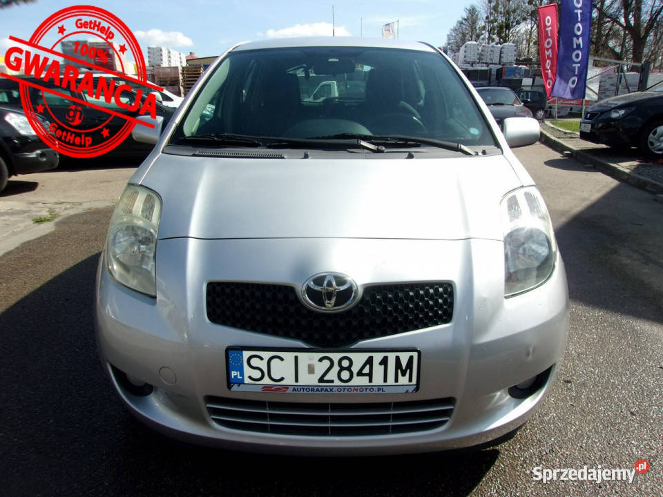 Toyota Yaris Automat 13 VVTi Klimatyzacja Zarejestrowany w Polsce śląskie Cieszyn