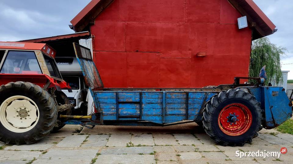 Rozrzutnik szwedzki tandem Samson Zetor ursus Lubawa