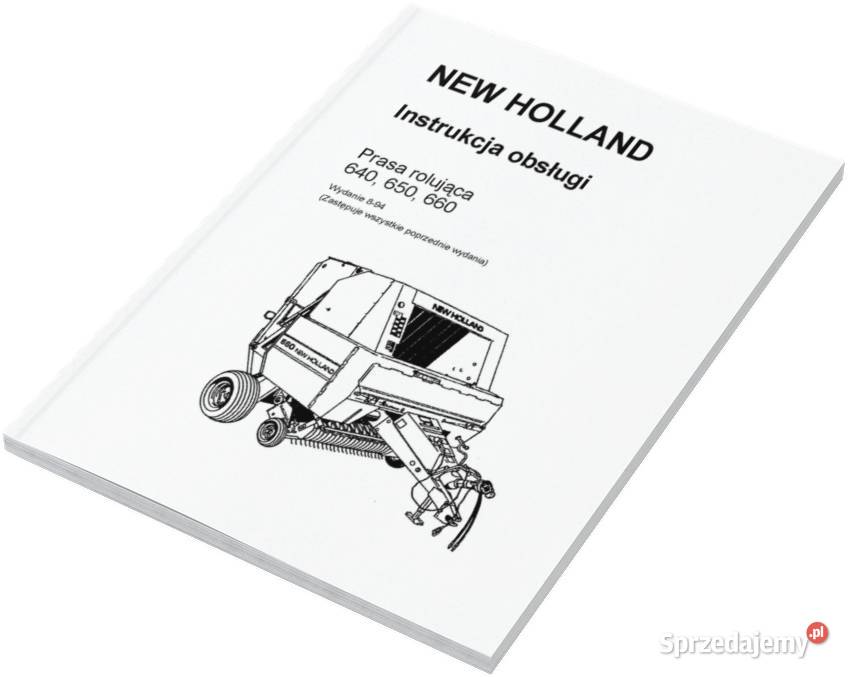 NH TVT Holland Instrukcja katalog napraw obsługi wielkopolskie Szamotuły