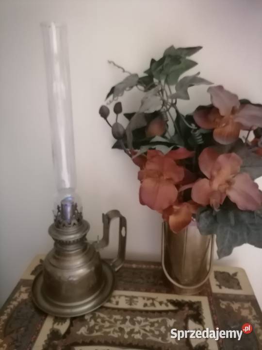 Stara lampa naftowa Antyki Kraków