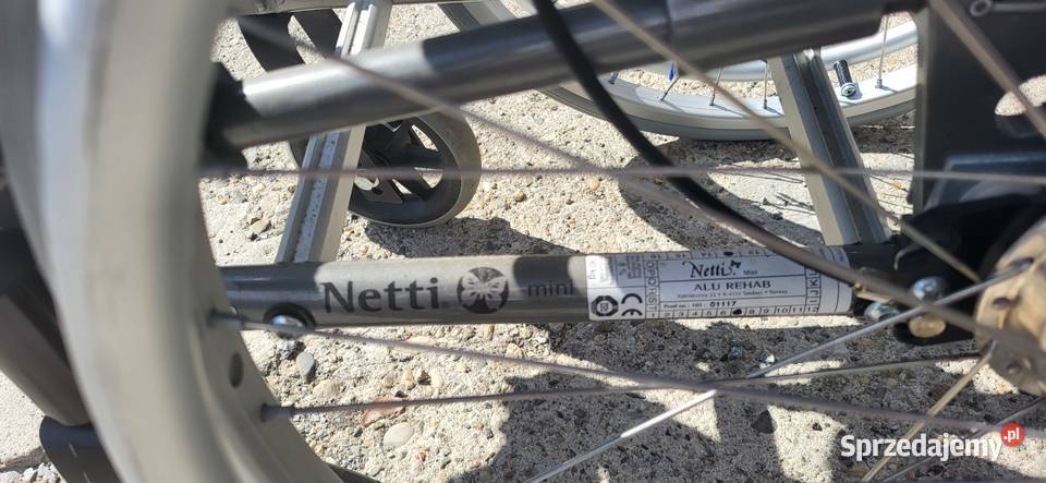Wózek inwalidzki dziecka dzicięcy netti 25 Alu Kędzierzyn-Koźle sprzedam