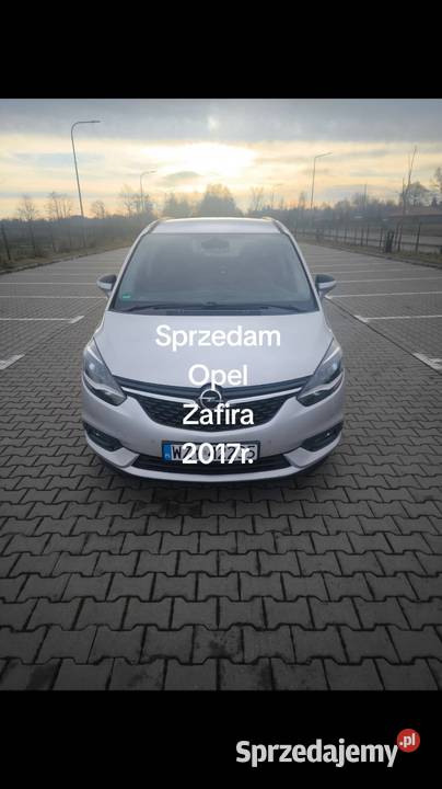 Opel Zafira C Tourer 20 CDTI 2017 r gniazdo USB Wola Miedniewska sprzedam