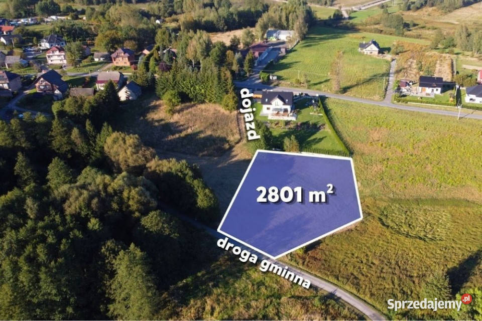 Działka budowlana 2801m2 Grojec