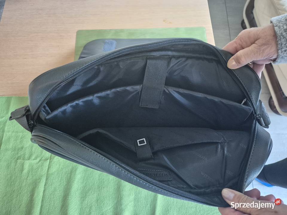 Torba do laptopa na ramięWittchen skórzana nowa Sport i Wypoczynek Kiekrz