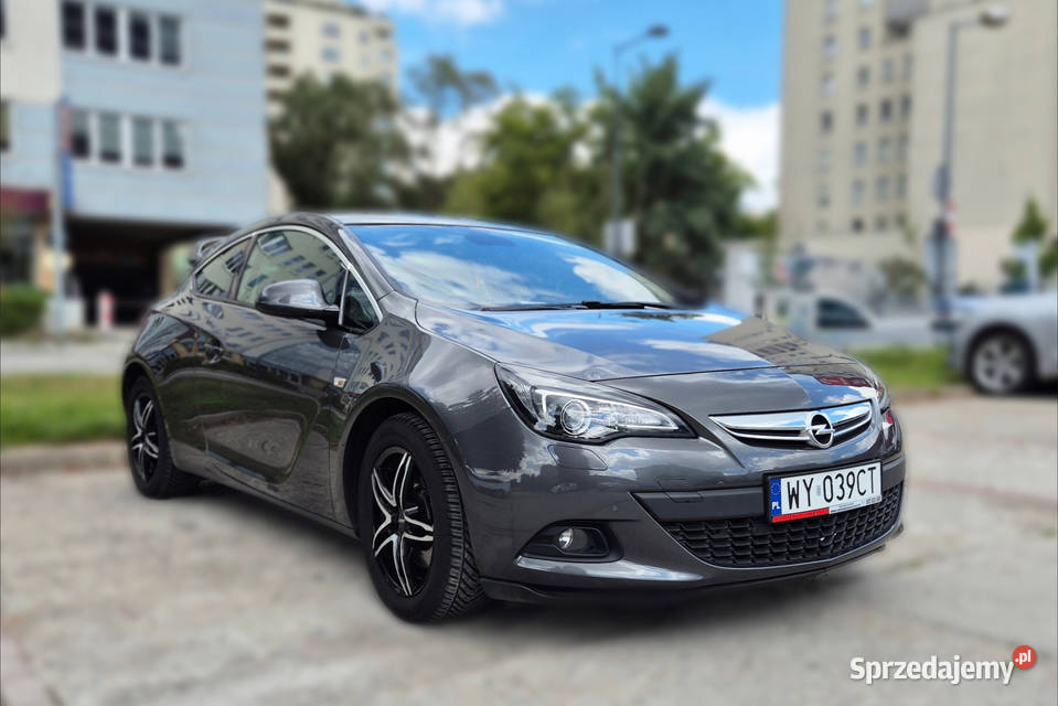 Opel Astra J 14 Turbo GTC Coupe Warszawa