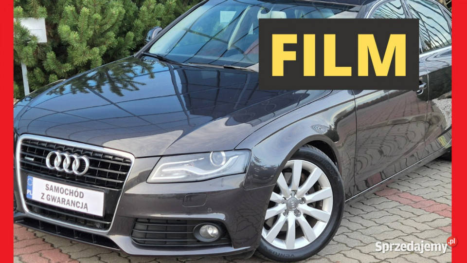 Audi A4 GWARANCJA 32 265 manual quattro radar kurtyny powietrzne Warszawa