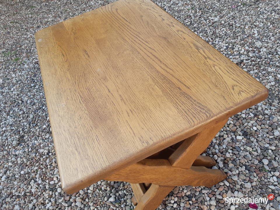 Stoliki Trojaki Kwietniki Stolik Kwietnik Dębowe Stoły i stoliki ogrodowe