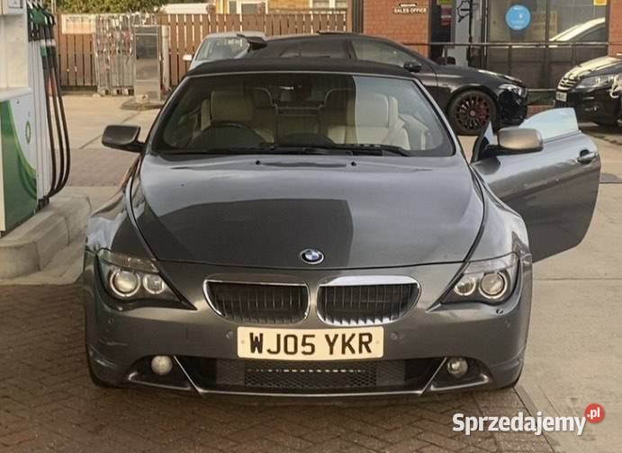 Angliki BMW 630i Sport Kabriolet 2005 Rok produkcji 2005