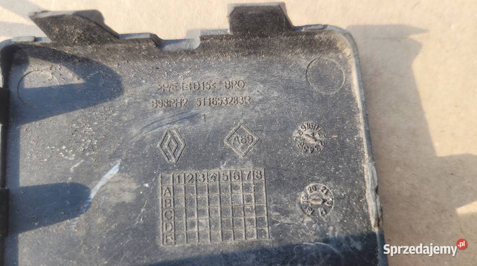 RENAULT CLIO IV 4 LIFT 16 HB ZAŚLEPKA HAKA Ruda Śląska