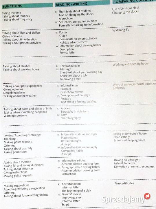 Look Ahead 1 Students Book Andy Hopkins Jocelyn Rok wydania 1996 Kultura i Rozrywka Chełm sprzedam