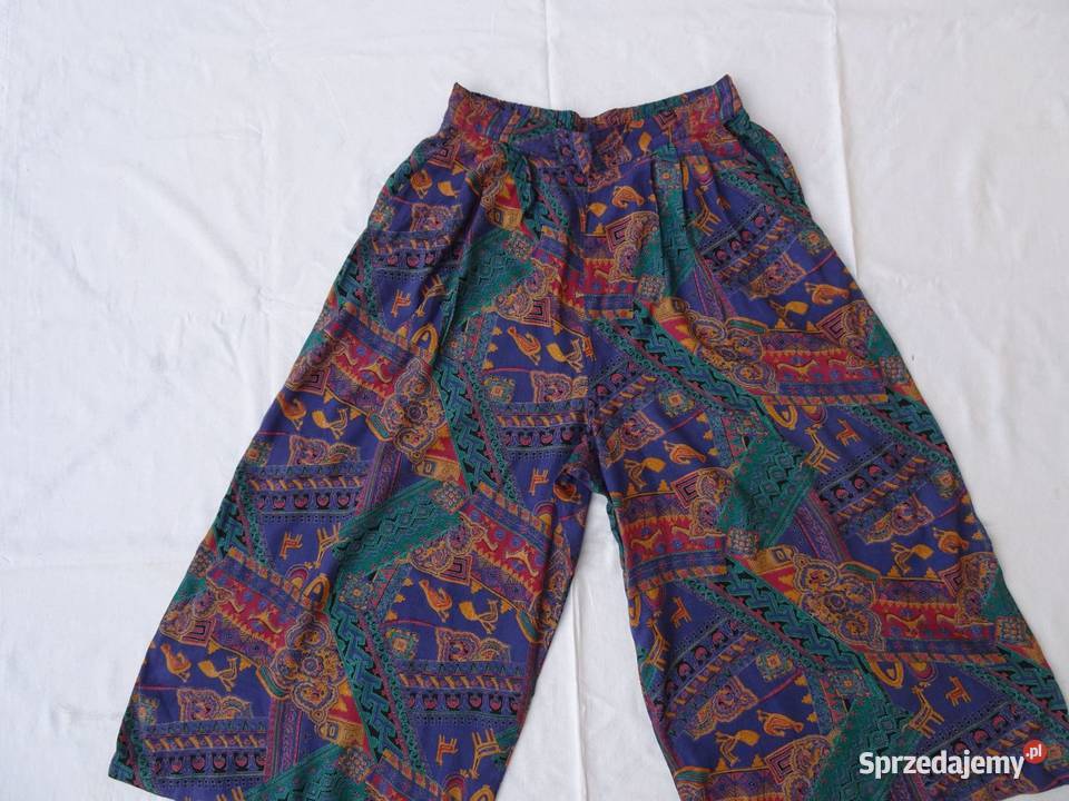 Spódnica spodnie oryginalne vintage coquette 40 Z wysokim stanem Nowy Sącz