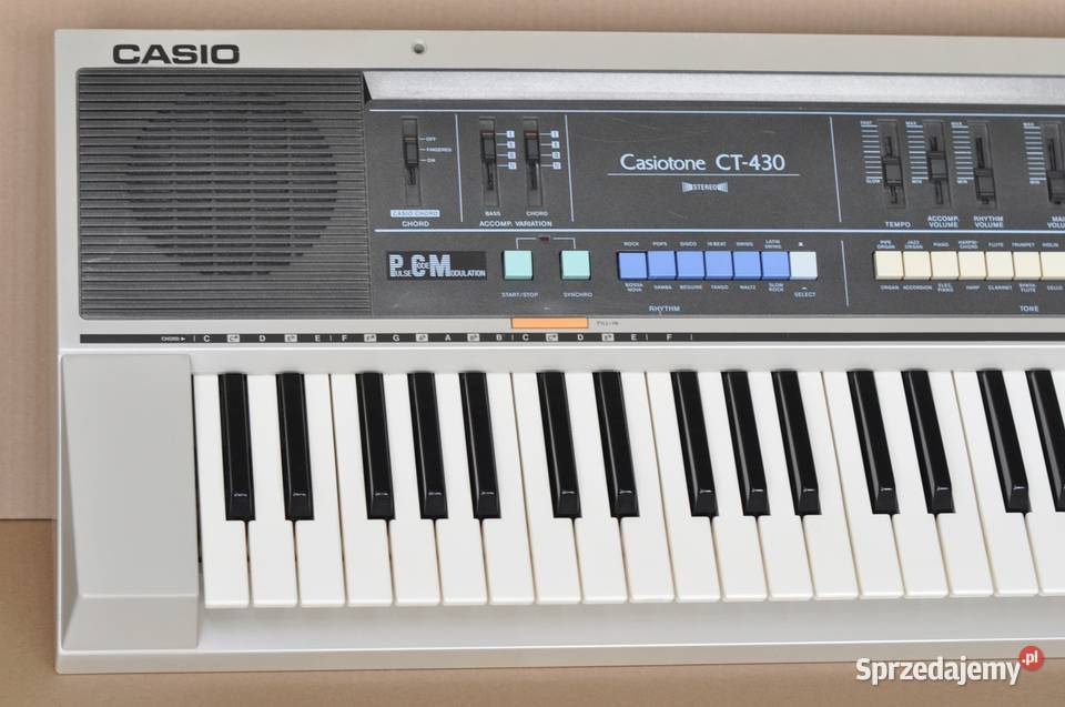 Keyboard CASIO CT430 Casiotone Prawdziwy VINTAGE Szczecin