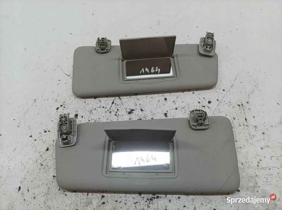 DASZKI PRZECIWSŁONECZNE LEWY PRAWY OSŁONA KPL osobowe Osłony i zaślepki