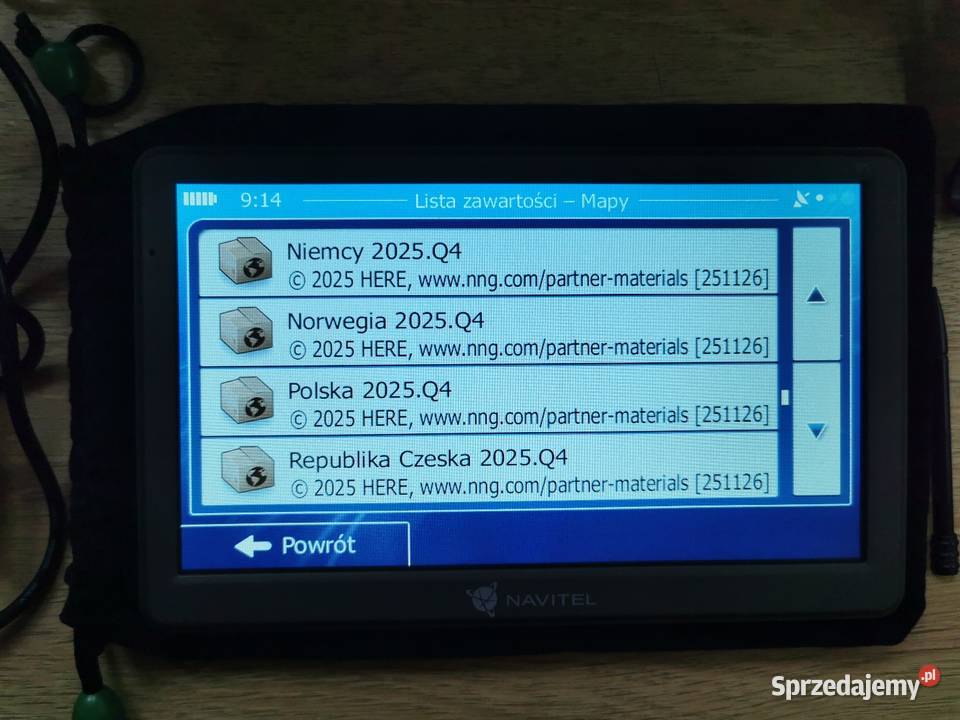 Nawigacja samochodowa Navitel MS700 iGO Primo GPS i akcesoria sprzedam