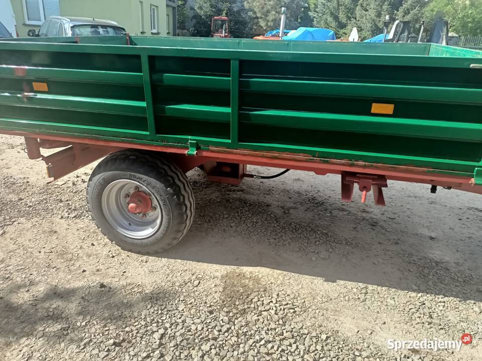 Przyczepa jednoosiowa kiper na 3 strony Maszyny rolnicze Jasło