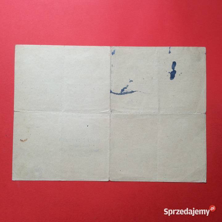 1955 Pismo Niemieckie O Pracy u E Narnbach