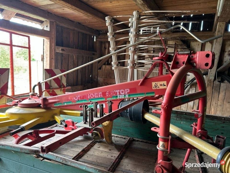 Zgrabiarka Pottinger TOP 380 małopolskie Lipnik
