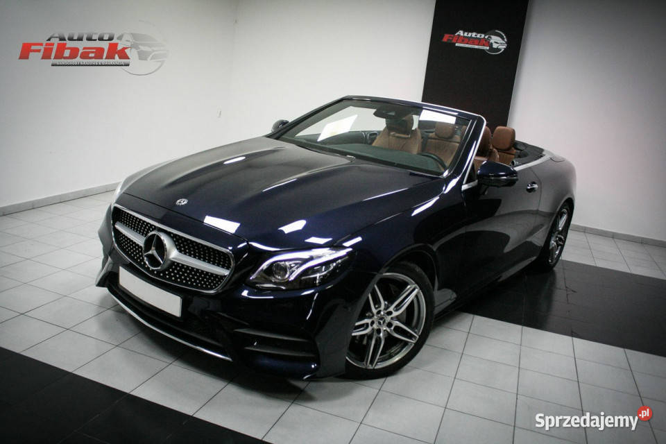 Mercedes E 220 E220dCabrioNiski przebiegAMG Konstantynów Łódzki