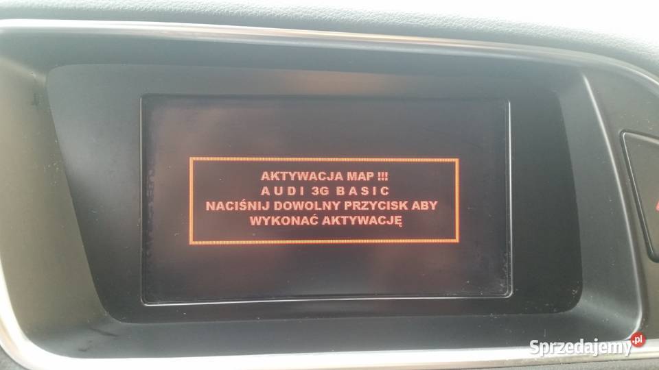 Audi MMI 3G polskie menu A4 A5 A6 A7 A8 Q5 Q7 Aleksandrów Łódzki