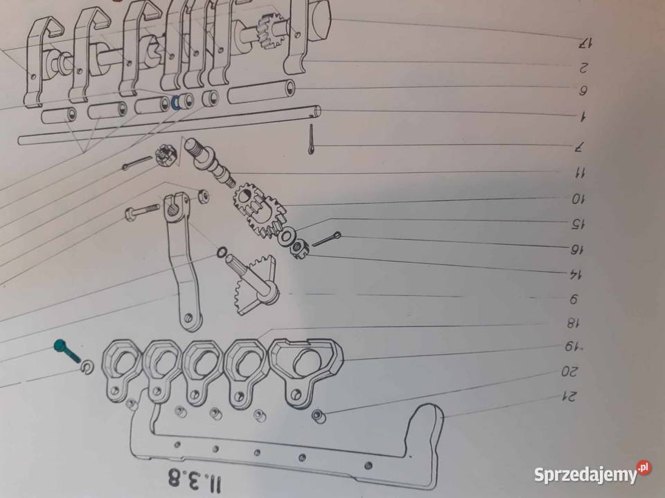 Blok koł wybieraka 230141725 Pozostałe Dębica